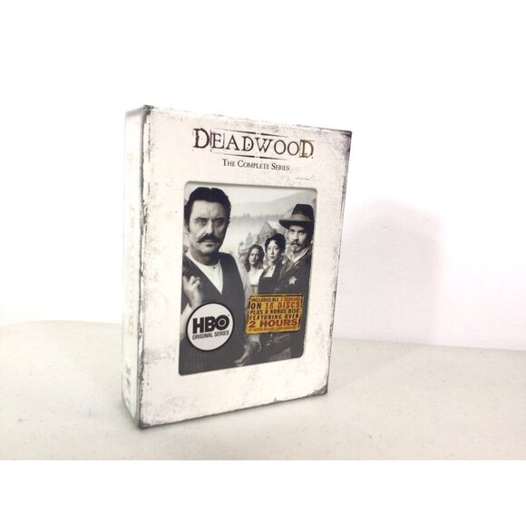 Deadwood the Complete Series DVD 2008 HBO TV Series 19 Discs Bonus Content New - Picture 3 of 4
